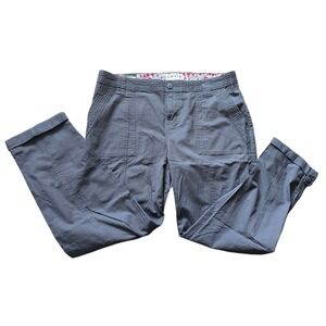 Orvis‎ Classic Collection Gray Cotton Blend Capri Pants, Women's Size 8